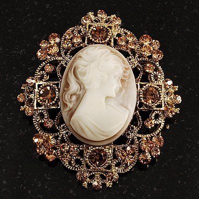 Collar camafeo antiguo