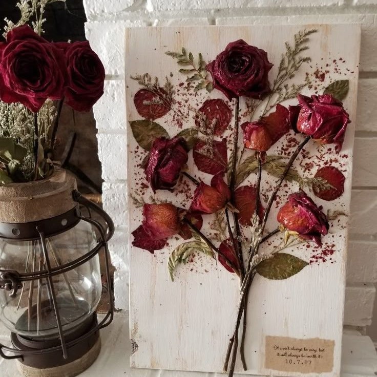 Rosas secas